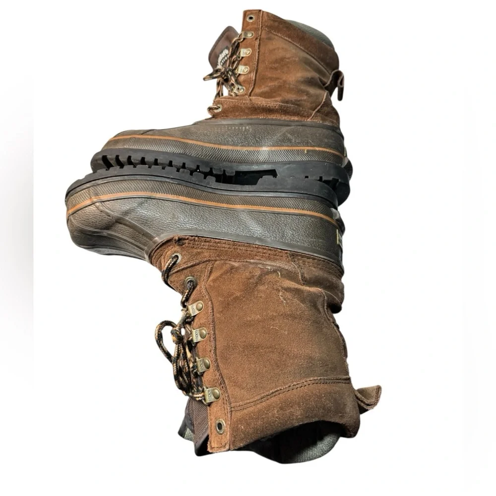Vintage Rocky Men's 8 Brown Aged Insulated Rain & Snow Boots